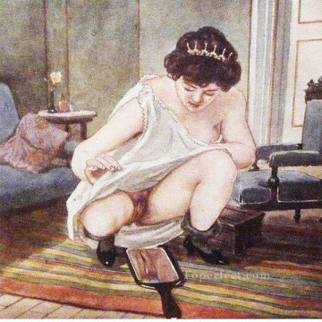 watch vagina Gerda Wegener Erotic Adult Oil Paintings